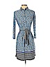 Donna Morgan Blue Casual Dress Size 0 (petite) - photo 1