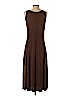 Eddie Bauer Brown Casual Dress Size S (petite) - photo 2