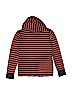 Crewcuts Outlet 100% Cotton Stripes Blue Pullover Hoodie Size 14 - photo 1