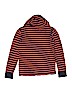 Crewcuts Outlet 100% Cotton Stripes Blue Pullover Hoodie Size 14 - photo 2