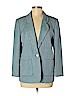 Appleseeds 100% Silk Blue Silk Blazer Size 8 (petite) - photo 1