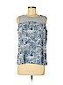 Talbots 100% Polyester Blue Sleeveless Blouse Size M (petite) - photo 1