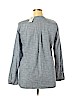C. Wonder Blue Long Sleeve Blouse Size XL - photo 2