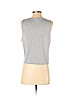Bear Dance 100% Rayon Gray Sleeveless T-Shirt Size S - photo 2