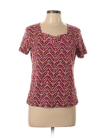 JM Collection Short Sleeve Top (view 1)