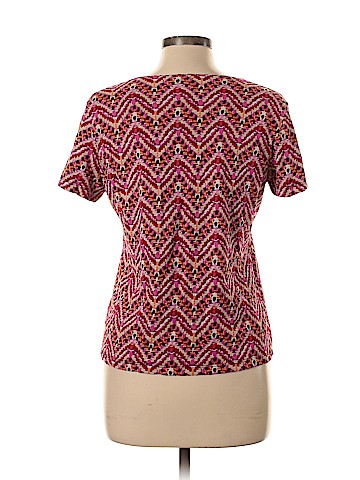 JM Collection Short Sleeve Top (view 2)