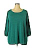 Assorted Brands 100% Rayon Teal Pullover Sweater Size 2X - photo 1