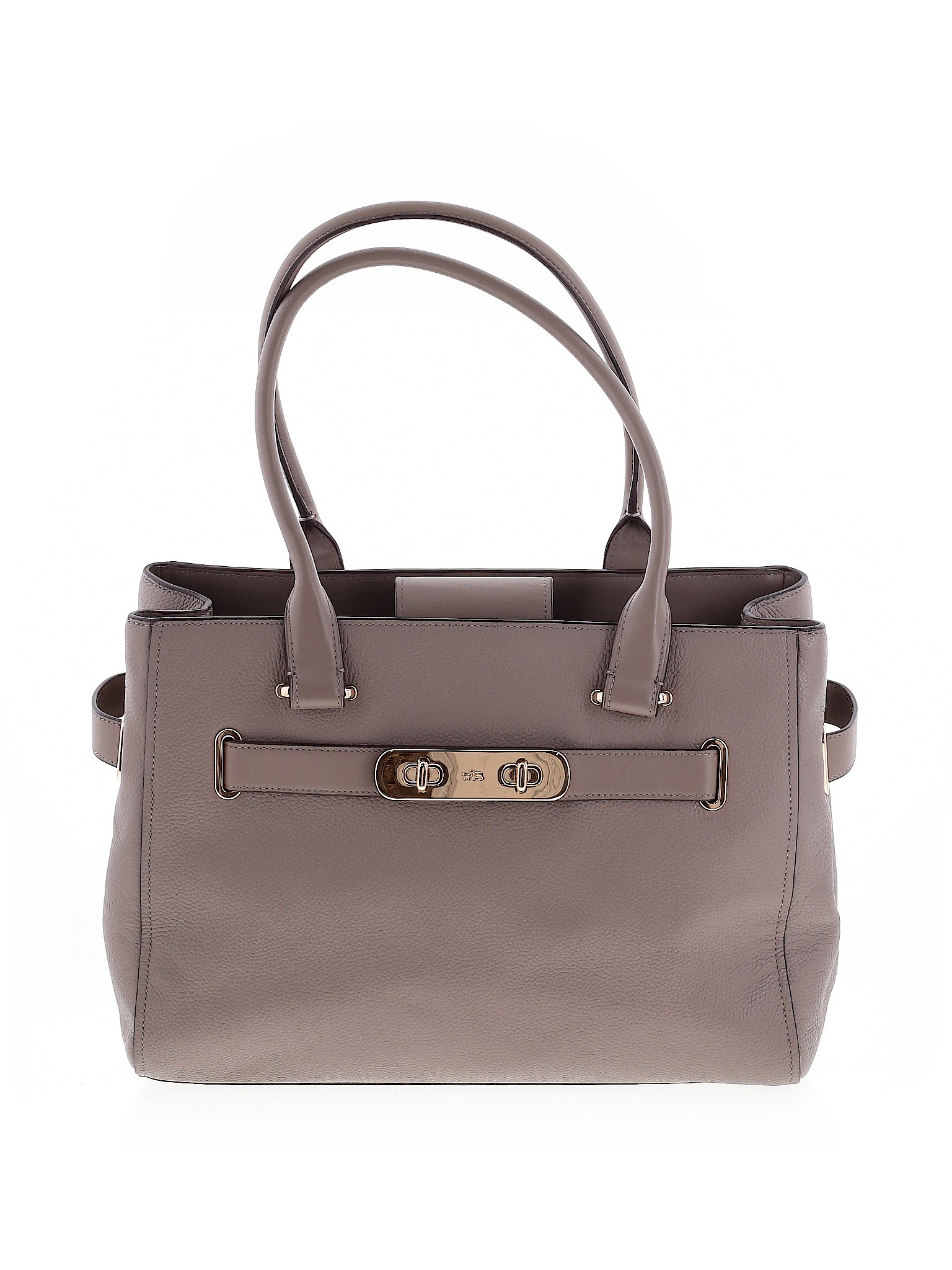 Coach Solid Gray Shoulder Bag One Size 72 off thredUP