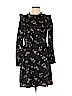 Ann Taylor 100% Polyester Black Casual Dress Size 6 - photo 1