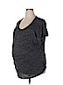 Old Navy - Maternity Gray Short Sleeve T-Shirt Size XXL - photo 1