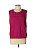 St. John Sport Pink Wool Pullover Sweater Size XL - photo 1