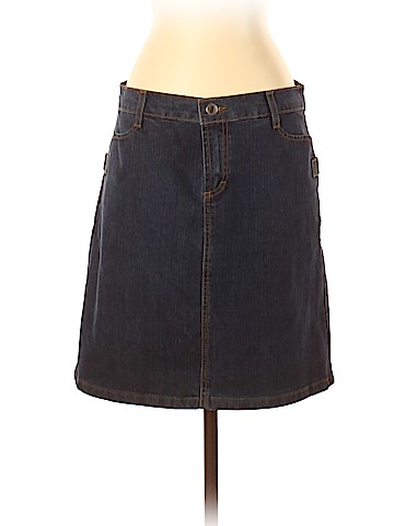 David Kahn Denim Skirt (view 1)