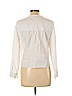 Madewell White Long Sleeve Henley Size L - photo 2