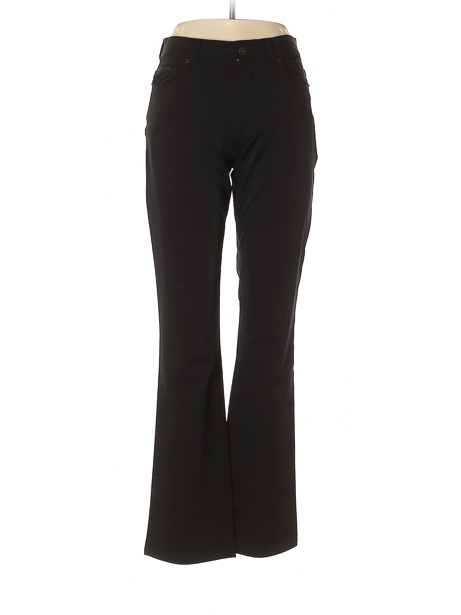 DKNY Jeans Women Black Casual Pants 10 | eBay