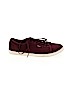 Vans Solid Burgundy Sneakers Size 9 - photo 1