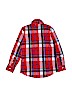 Old Navy 100% Cotton Red Long Sleeve Button-Down Shirt Size 8 - photo 2