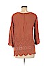 SONOMA life + style 100% Rayon Tan 3/4 Sleeve Top Size M - photo 2