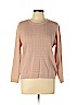 Napa Valley Pink Pullover Sweater Size L (petite) - photo 1