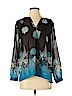 Ann Taylor LOFT Black Long Sleeve Blouse Size S (petite) - photo 1