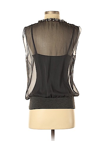 Bailey 44 Sleeveless Silk Top (view 2)