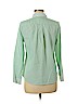 Talbots 100% Cotton Green Long Sleeve Button-Down Shirt Size M (petite) - photo 2