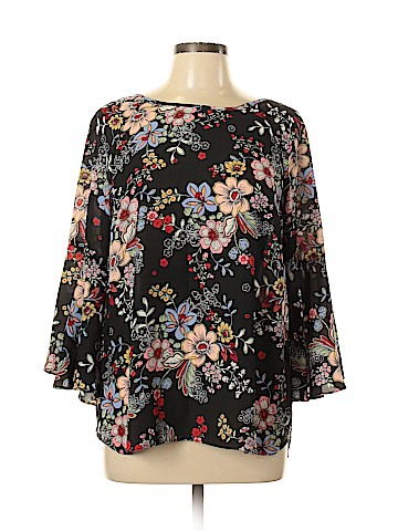 Zac & Rachel 3/4 Sleeve Blouse (view 1)