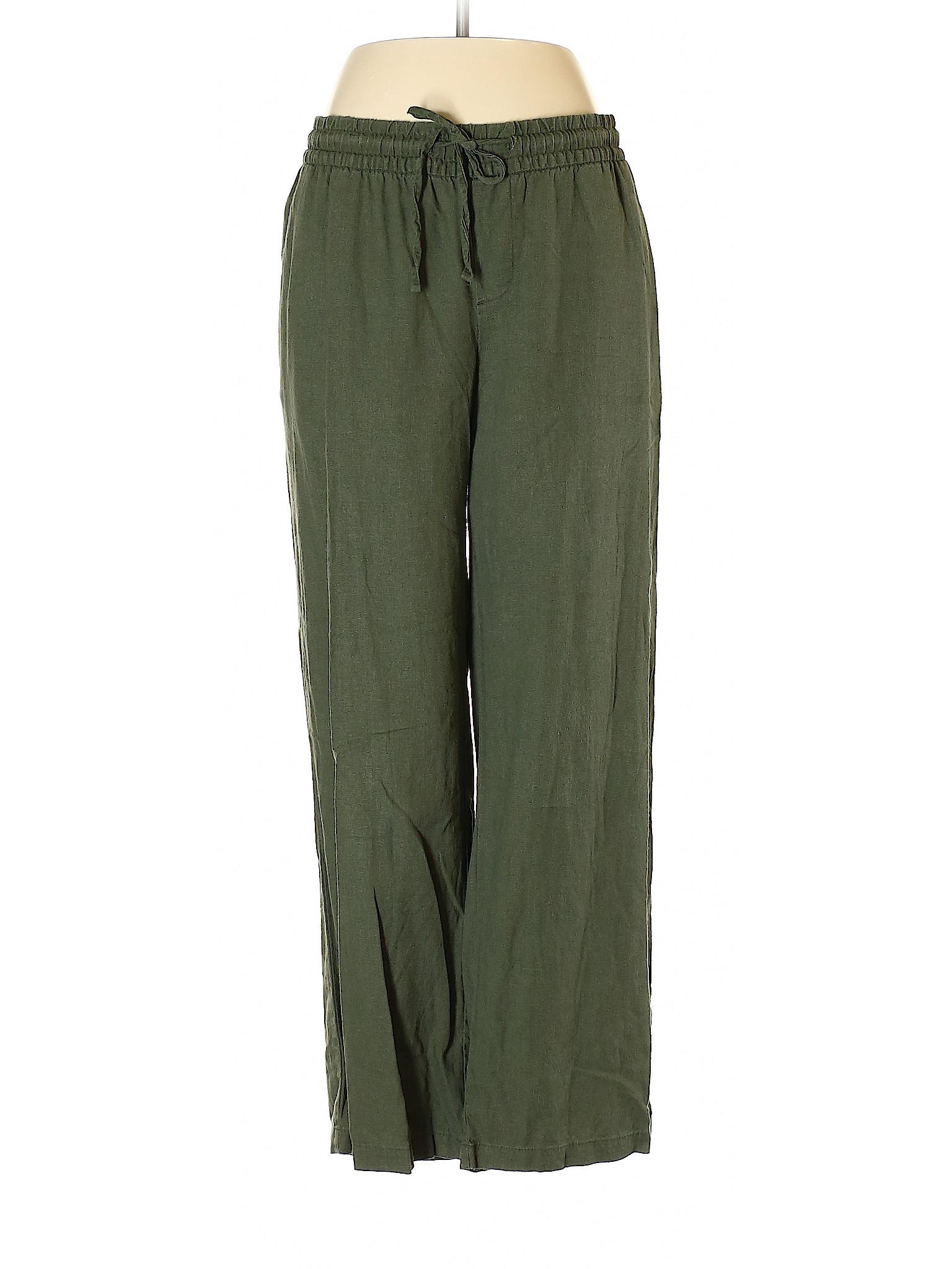 Old Navy Women Green Linen Pants M eBay
