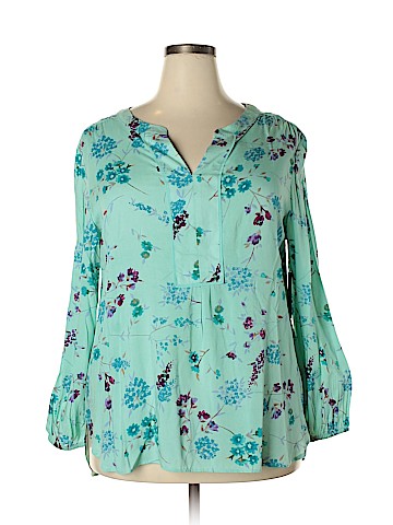 North Crest Long Sleeve Blouse (view 1)