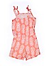 Cat & Jack 100% Cotton Tropical Pink Romper Size 7 - 8 - photo 2