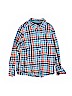 OshKosh B'gosh 100% Cotton Blue Long Sleeve Button-Down Shirt Size 8 - photo 1