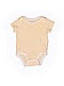 Ralph Lauren 100% Cotton Yellow Short Sleeve Onesie Size Newborn - photo 1