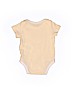 Ralph Lauren 100% Cotton Yellow Short Sleeve Onesie Size Newborn - photo 2