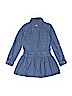 Guess Kids 100% Cotton Solid Blue Dress Size S (kids) - photo 2