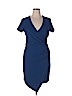 Bisou Bisou Blue Casual Dress Size 14 - photo 1