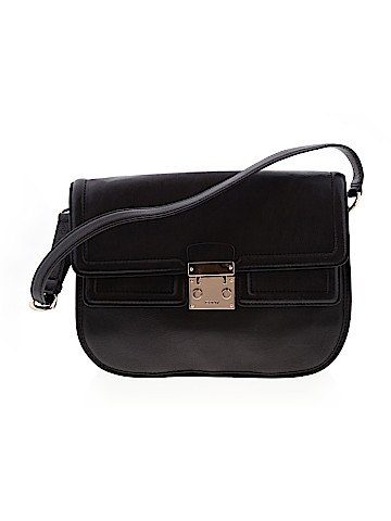 DKNY Leather Satchel (view 1)