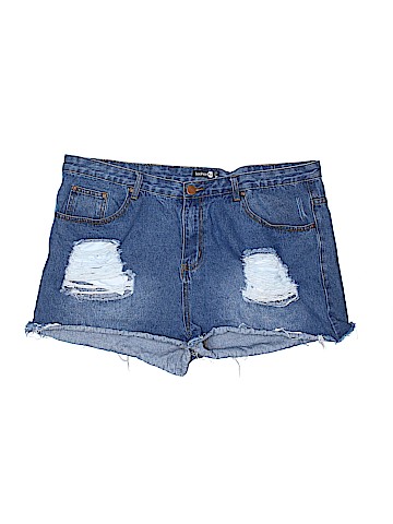 Boohoo Boutique Denim Shorts (view 1)