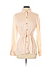 DKNY 100% Linen Pink Long Sleeve Blouse Size S - photo 1
