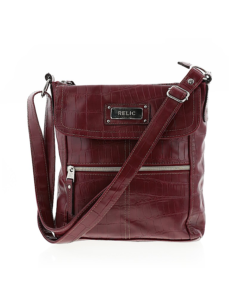Relic Solid Red Crossbody Bag One Size - 60% off | thredUP