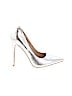 Assorted Brands Silver Heels Size 8 1/2 - photo 1