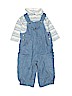 First Impressions 100% Cotton Blue Long Sleeve Outfit 9-12 MO / 12 MO - photo 1