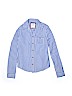 Abercrombie 100% Cotton Blue Long Sleeve Button-Down Shirt Size M (kids) - photo 1