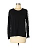 Ann Taylor LOFT Black Long Sleeve Top Size M (petite) - photo 1