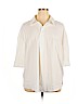 ELOQUII Ivory 3/4 Sleeve Blouse Size 16 - photo 1