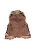 Mayoral Chic Brown Faux Fur Vest Size 2 - photo 2