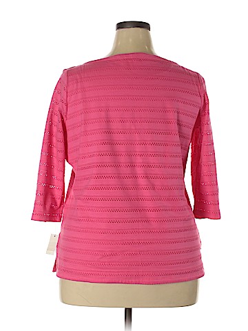 Talbots 3/4 Sleeve T-Shirt (view 2)