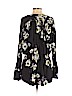 Free People 100% Viscose Black Long Sleeve Blouse Size S - photo 2