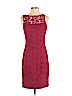 White House Black Market Burgundy Casual Dress Size 4 (petite) - photo 1