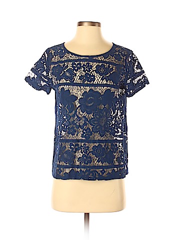 Ann Taylor LOFT Short Sleeve Blouse (view 1)