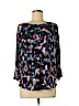 RACHEL Rachel Roy Black Long Sleeve Top Size M - photo 1