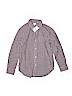Crewcuts Outlet 100% Cotton Burgundy Long Sleeve Button-Down Shirt Size 10 - photo 1
